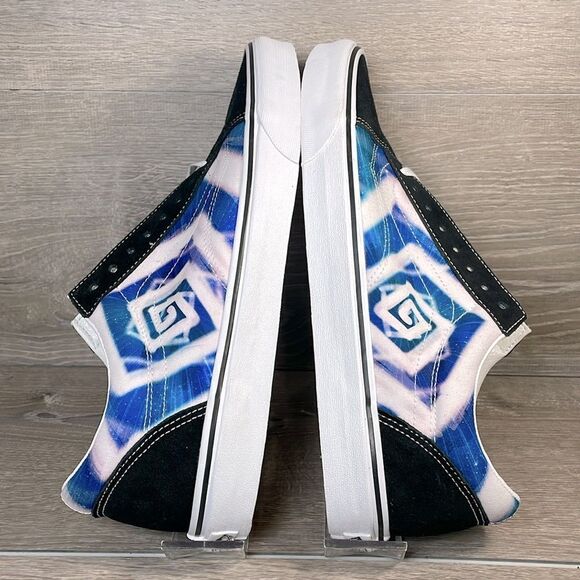 Vans Old Skool x Karl Jacob’s Dream Smp Men’s Sz 13 Black Suede Anime Sneakers - Picture 10 of 11